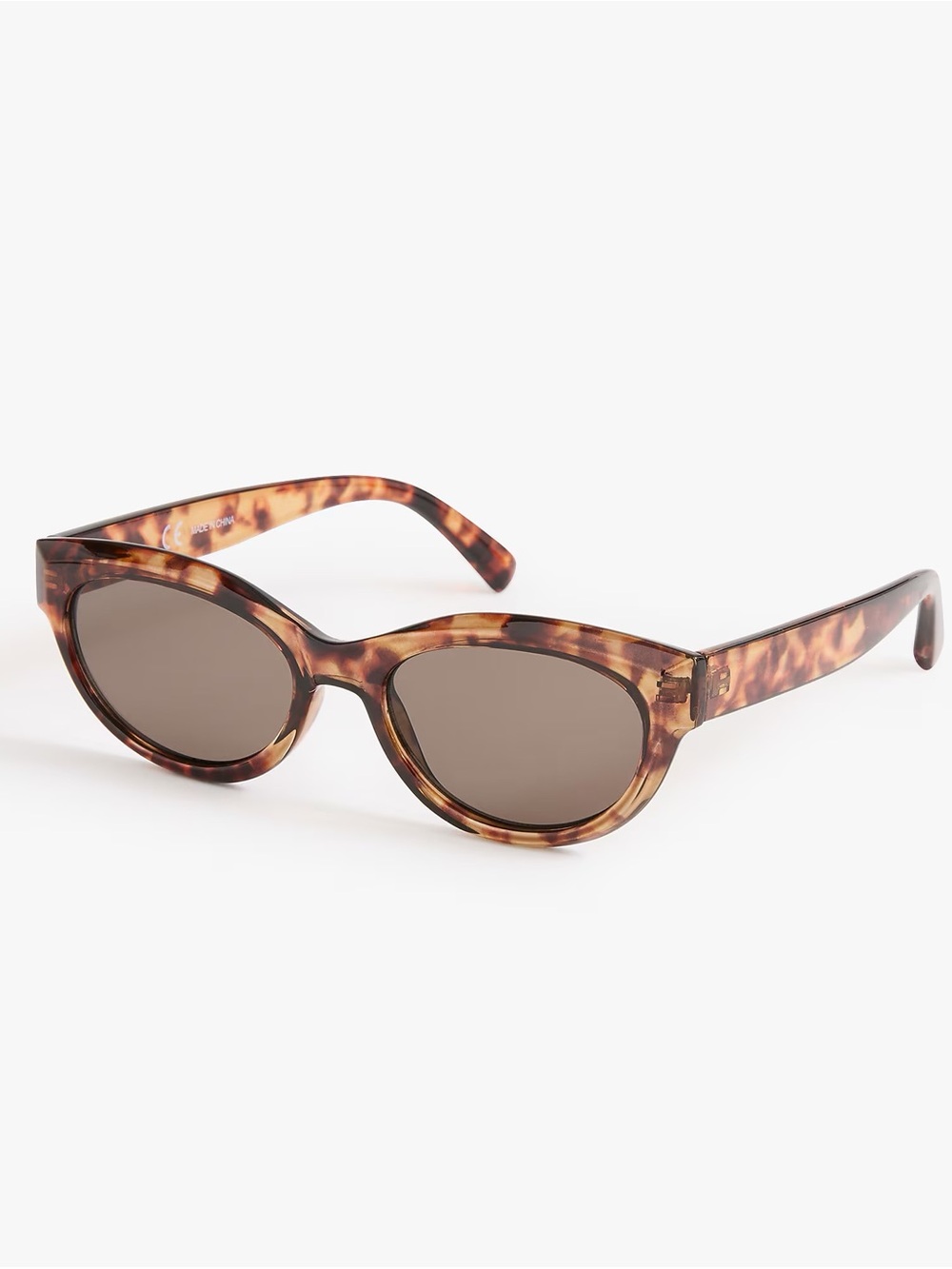 NWT J.Crew Women's Oval Tortoiseshell Sunglasses UV400 Brown Lenses CY66